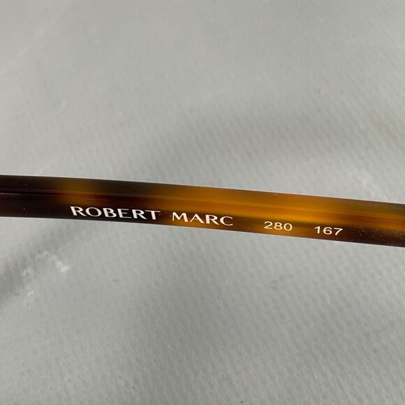 ROBERT MARC Clear Tortoiseshell Acetate Eyewear Frames - Picture 6 of 8